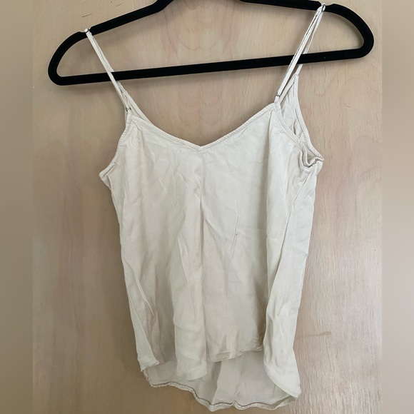 Abercrombie & Fitch size xs cream tank top - Picture 2 of 3